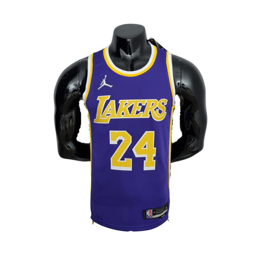 75 Aniversario BRYANT#24 Los Angeles Lakers Jordan Púrpura NBA Jersey