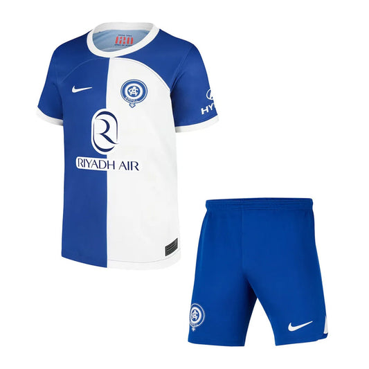 Camiseta y Pantalones Cortos para Niños Atlético de Madrid away 23/24