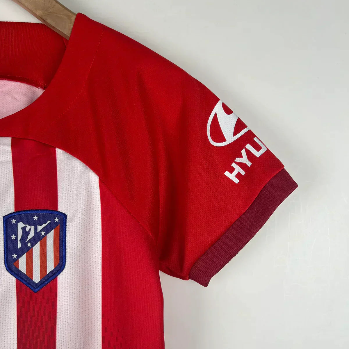 Camiseta y Pantalones Cortos para Niños Atlético de Madrid Home 23/24