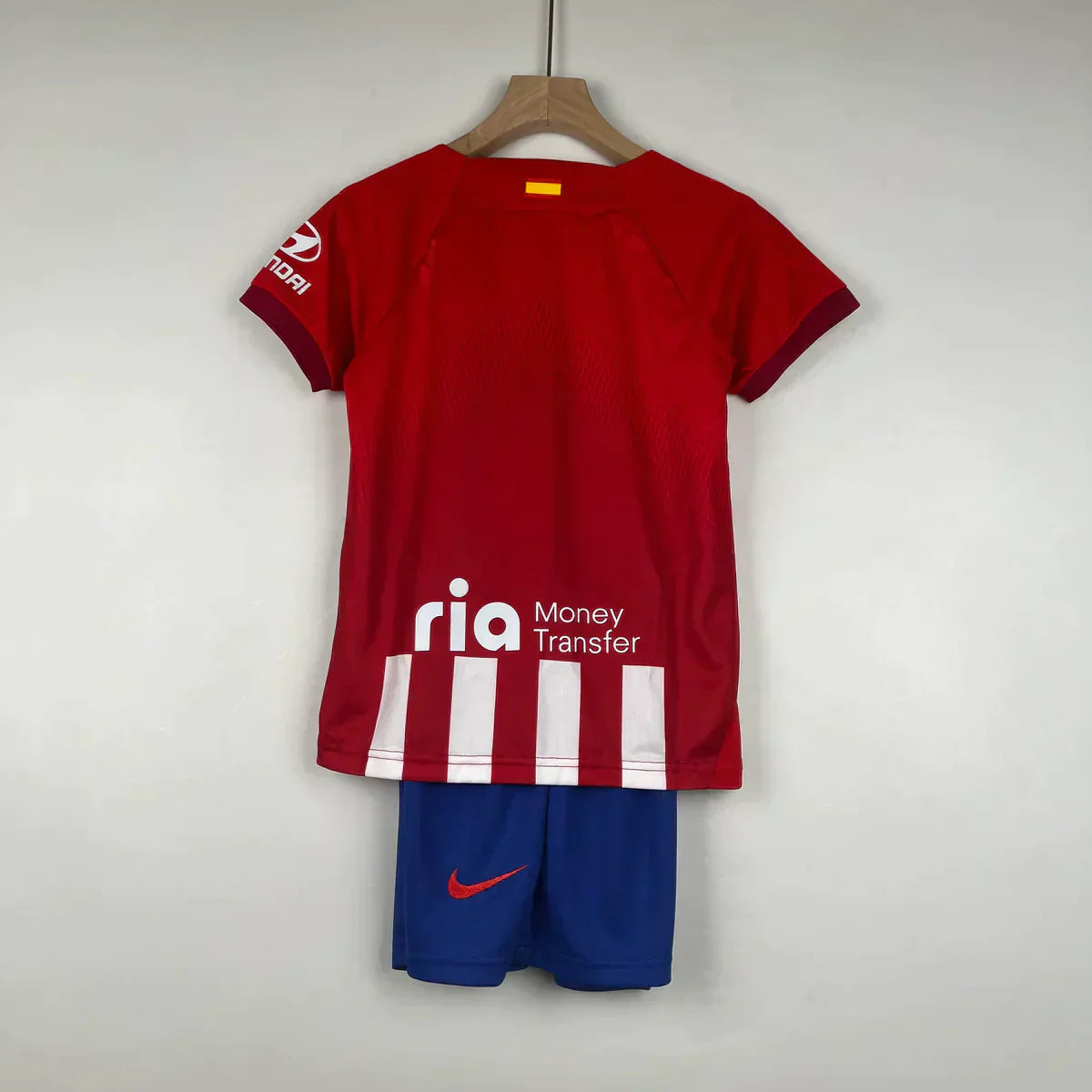 Camiseta y Pantalones Cortos para Niños Atlético de Madrid Home 23/24
